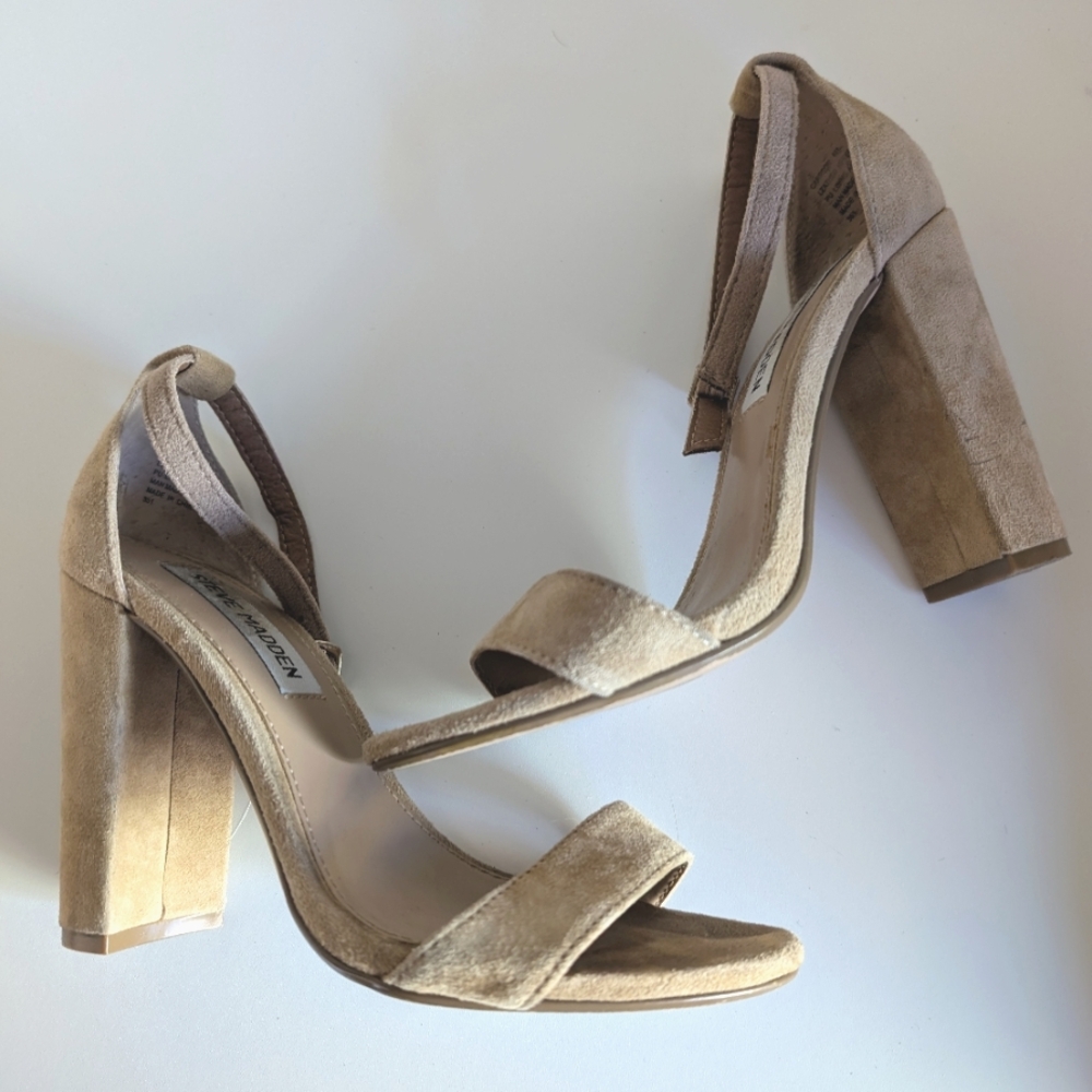 Nude Open Toe Heels